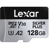 Lexar microSDXC Silver Plus UHS-I 128GB V30