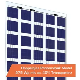 sunelements SunGarden Energy 4.3 Alu Anthrazit-Metallic SDP 6 mm 15 m2