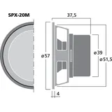 Monacor SPX-20M