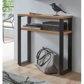 Haku-Möbel Samu X Konsolentisch 70 x 28 x 75 cm schwarz