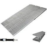 Baumarktplus DREIBREIT By TRUTZHOLM 3-Fach Auffahrrampe Klappbar Länge 255cm Gelocht