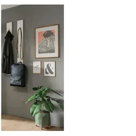 xonox.home Garderobenpaneel 2er-Set Weiß