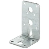 GAH Alberts Schwerlast-Winkelverbinder mit Sicke sendzimirverzinkt 90 mm x 50 mm x 50 mm