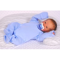 La Bortini Strampler Strampler Overall Baby Schlafanzug 44 50 56 62 68 74 80 blau