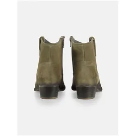 felmini wide fit Stiefelette Stiefelette Veloursleder - Grün - 36