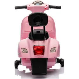 SUN BABY Vespa Elektroroller Kinderfahrzeug rosa (Rückenlehne)