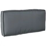 vidaXL Pallet Kissen für Rückenlehne Anthrazit 80x40x12 cm Oxford Stoff