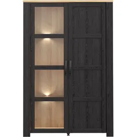 Forte Highboard Bohol 106,4 x 160,6 x 42 cm Riviera Eiche / Cabazone Eiche