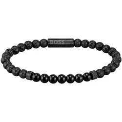 Boss Jewelry 1580272 - MIXED BEADS Armband aus Onyx und Lavasteinen