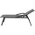 Siena Garden Milos Stapelliege 176,5 x 64,5 x 117 cm matt-anthrazit/schwarz