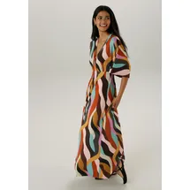 Aniston SELECTED Maxikleid Bunt 38
