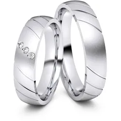 Trauringe Br ̧ssel 333er Weiflgold - 5351