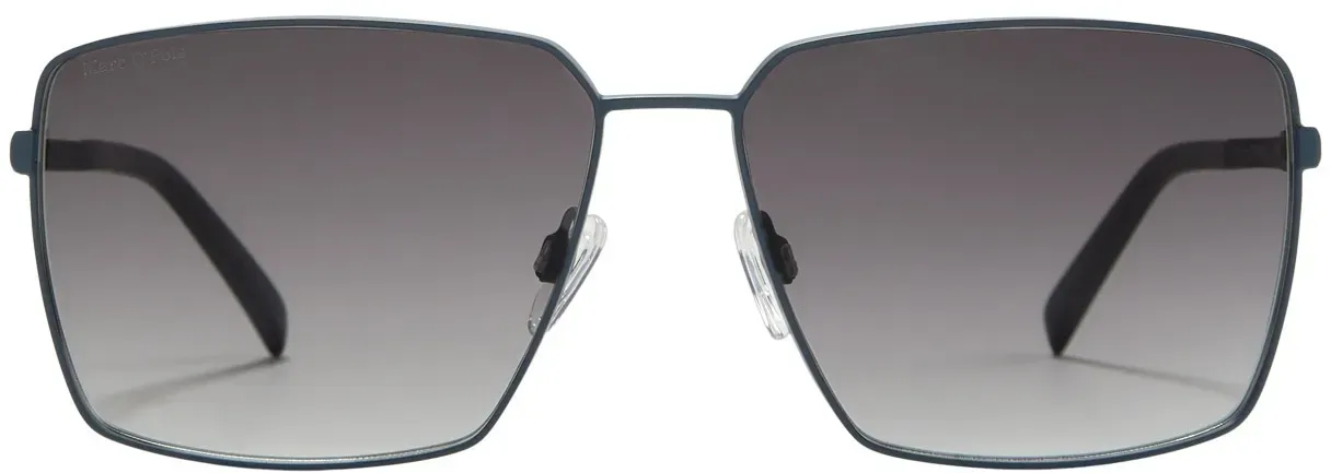 Sonnenbrille MARC O'POLO "mit Metallrahmen", blau, Damen, Brillen