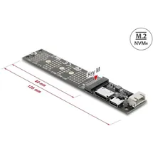 DeLock OCuLink M.2 Key M NVMe SSD Konverter Converter