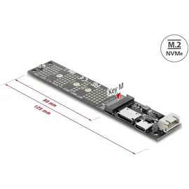 DeLock OCuLink M.2 Key M NVMe SSD Konverter Converter