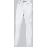 BP 1658-686-21-50n Jeans für Männer, 5-Pocket-Jeans, 230,00 g/m2 Stoffmischung mit Stretch, weiß, 50n