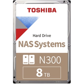 Toshiba N300 8 TB 3,5" HDWG180UZSVA