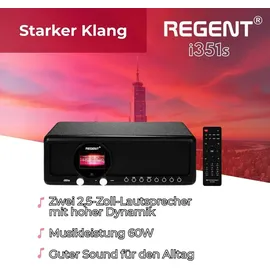 Ferguson Regent i351s Internet Digital (SCHWARZ) - Schwarz
