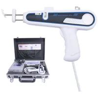 SpAnn Mesogun Mesotherapie-Pistole, Mesotherapie-SchöNheitsmaschine SchöNheitsgeräT Gesichtswasser-Hydro-Vakuumpistole Zur Hautpflege-Faltenentfernung