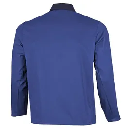 Qualitex Arbeitsjacke basic 2-farbig, Größe: 66 Farbe: kornblau/marine