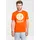 LOGOSHIRT "Brandt Zwieback", Herren, Gr. S, orange, 100% Baumwolle, bedruckt, mehrfarbig, normal, Rundhals, Shirts T-Shirt, mit Retro-Aufdruck