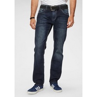 CAMP DAVID Straight-Jeans »NI:CO:R611«, mit markanten Steppnähten 31 Länge 34, dark-used, , 96950117-31 Länge 34