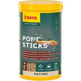 Sera Pond Fischfutter Teich Sticks für Größere Fische 1 L Teichfutter