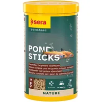 Sera Pond Fischfutter Teich Sticks für Größere Fische 1 L Teichfutter