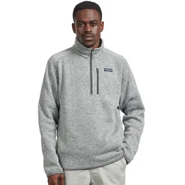 Patagonia Better Sweater 1/4 Zip Fleecejacke Herren Grau S