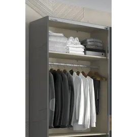 OTTO home Schwebetürenschrank Onyx 272 x 224 x 61 cm Grau