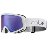 Bollé Bolle Bedrock Plus Skibrille - Matt White - Azure/CAT2