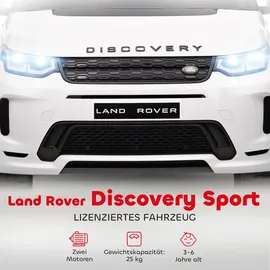 aiyaplay Land Rover Discovery Sport Elektroauto 12V weiß (1-tlg)