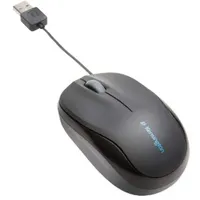 Kensington PRO FIT Retractable Mobile Mouse Schwarz