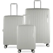 Bugatti Hera Hard Case Trolley S / M / L Creme 55cm - Weiß
