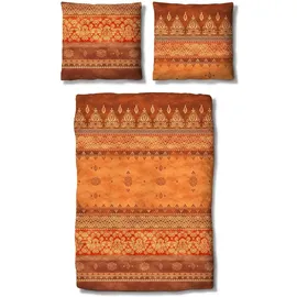Traumschlaf Amara Ornamental Orange 155 x 220 cm + 80 x 80 cm