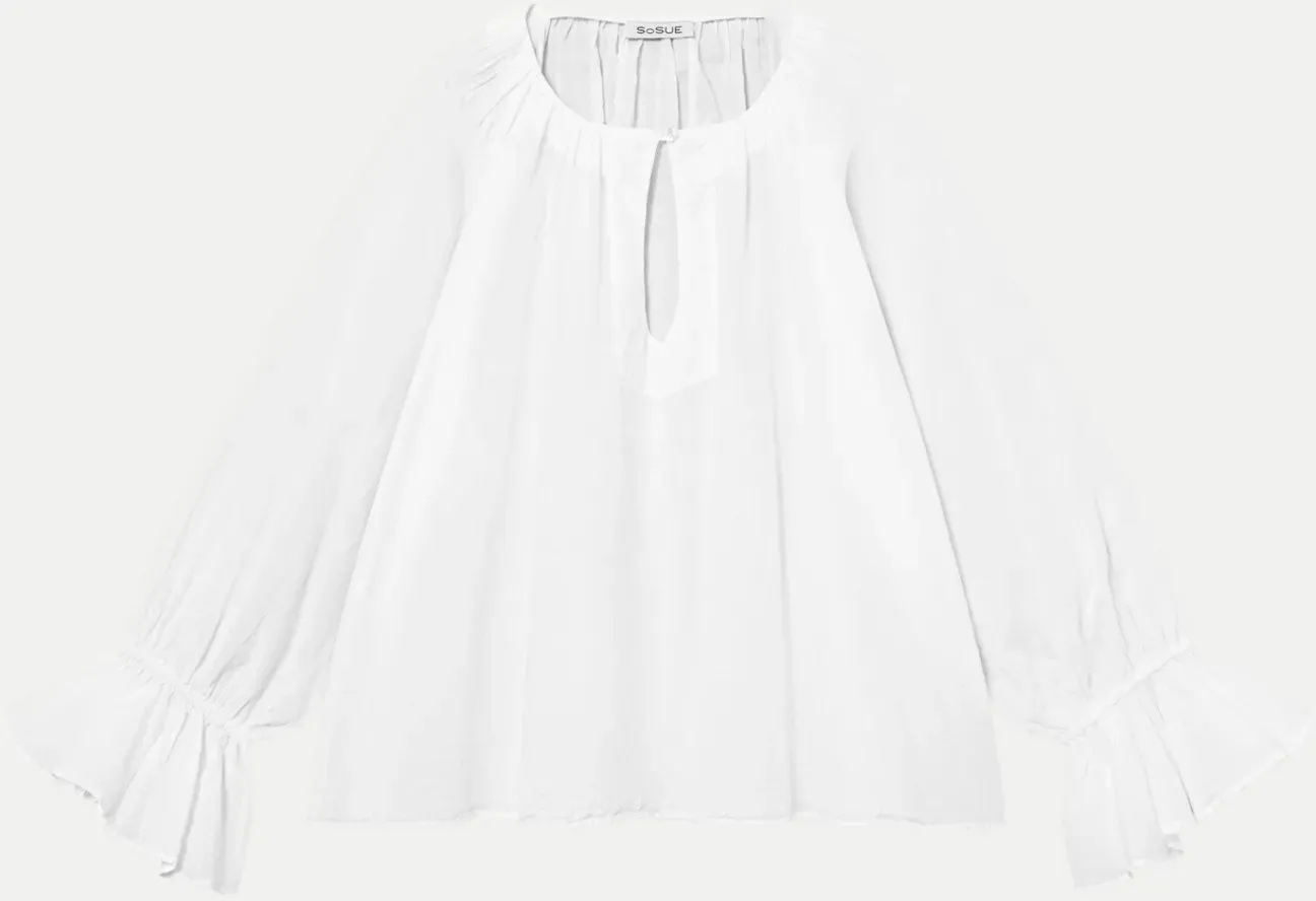 Bluse CARMEN Weiß S