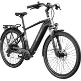 ZÜNDAPP Z810 E-Trekkingbike (Herren, Schwarz/weiß)
