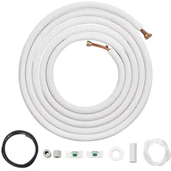 VEVOR Mini Split Line Set 7620mm Kupferrohr AC Anschlusskabel 6,4x12,7mm