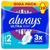 Always Ultra Day Damenbinden Long (Größe 2) 28 Stück