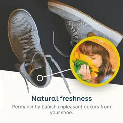 eco:fy Schuh-Geruchsabsorber - 125ml - Geruchsentferner gegen unangenehme Gerüche in Schuhen