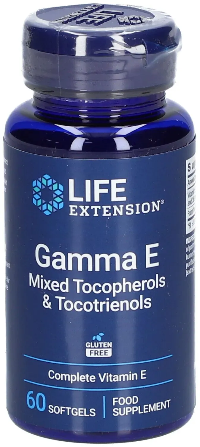 Life Extension® Gamma E Gemischte Tocopherole & Tocotrienole