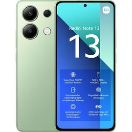 Xiaomi Redmi Note 13 6 GB RAM 128 GB Mint Green