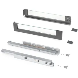 Emuca Außenschublade Vertex 40 kg 450 mm x 93 mm