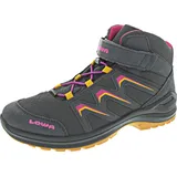 Lowa Maddox GTX Mid Junior Mädchen Wanderschuh in Grau, Größe 35 - Dunkelgrau - 35