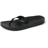 REEF Cushion Court Fashion casual Flip-Flop, Black, 4.5 UK 5