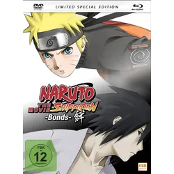 Naruto Shippuden - The Movie 2: Bonds - Mediabook - Limited Special Edition [DVD + Blu-ray]