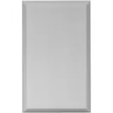MUSIC STORE Noiseflex Absorber, 50x100x3cm, Basotect, Grau, Selbstklebend, Schallabsorber für optimale Akustik
