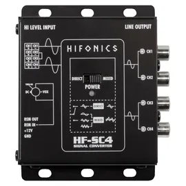 Hifonics 4CH High to Low Level Converter HF-SC4-ISO (mit EPS)
