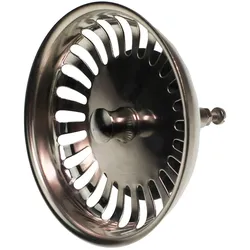 Blanco 125555 Siebkörbchen 83mmØ Hubstange 8x47mm für Spülbecken (Beschreibung)