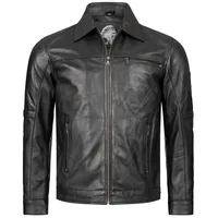 Rock Creek Lederjacke Regular Fit